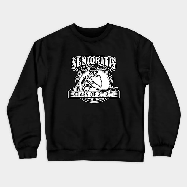 Class of 2020 Senioritis Crewneck Sweatshirt by Mudge